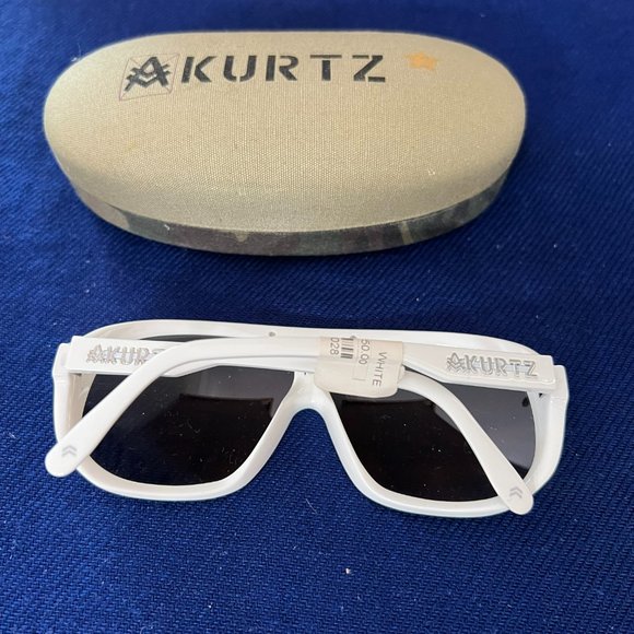A. Kurtz Unisex White Sunglasses main image 11